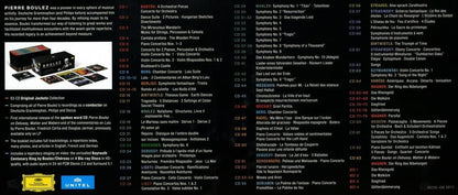 Pierre Boulez The Conductor: Complete Recordings On Deutsche Grammophon And Decca - Sealed Box UK Box set