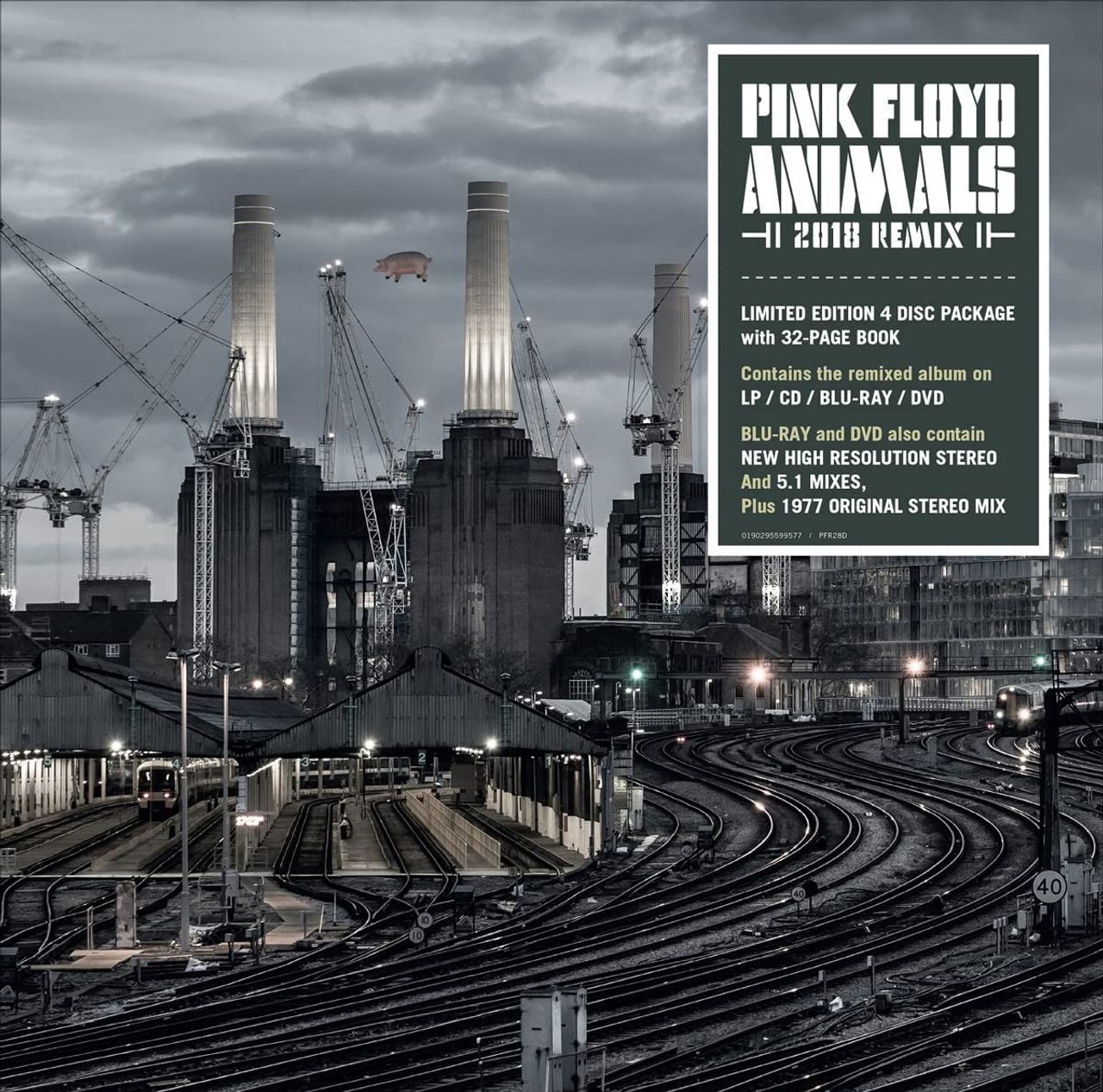 Pink Floyd Animals 2018 Remix - Deluxe Edition [LP/CD/DVD/Blu-Ray] - Sealed UK Box set