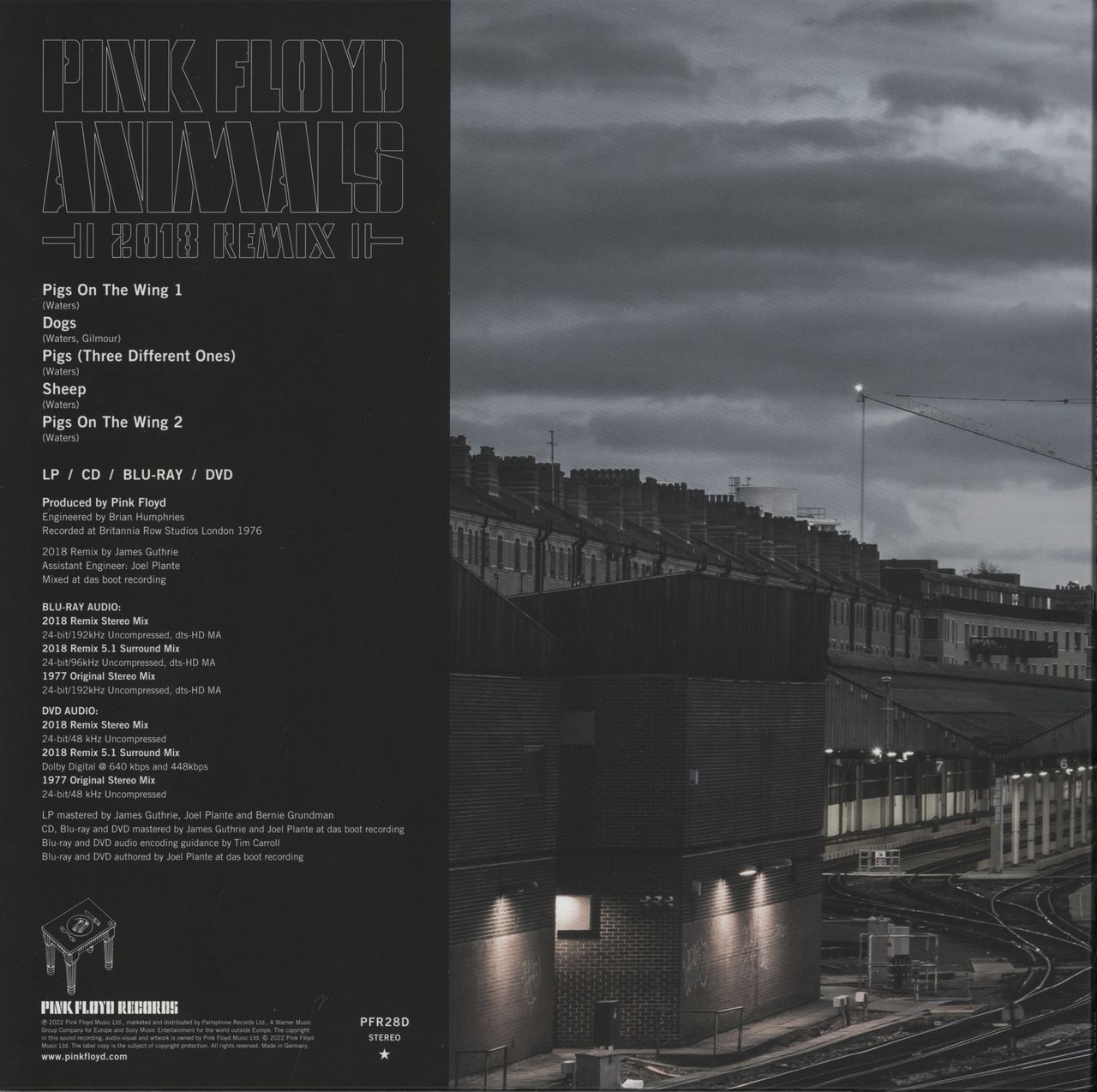 Pink Floyd Animals 2018 Remix - Deluxe Edition [LP/CD/DVD/Blu-Ray] UK Box set