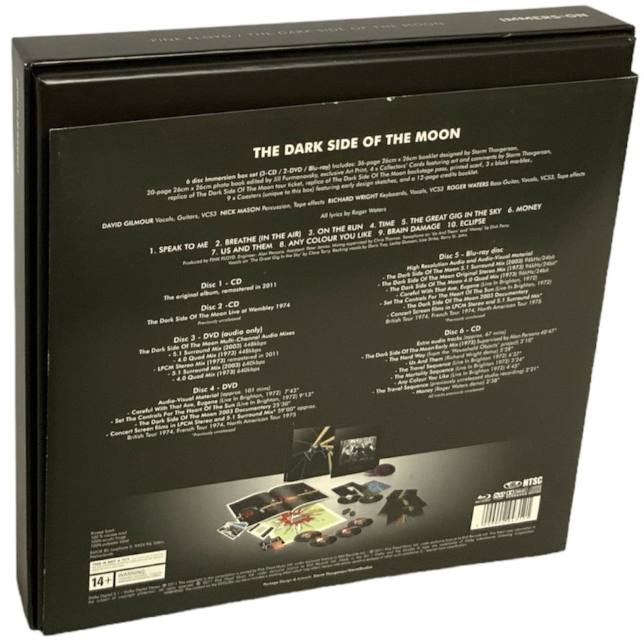Pink Floyd The Dark Side Of The Moon - Immersion Box - EX UK Box set