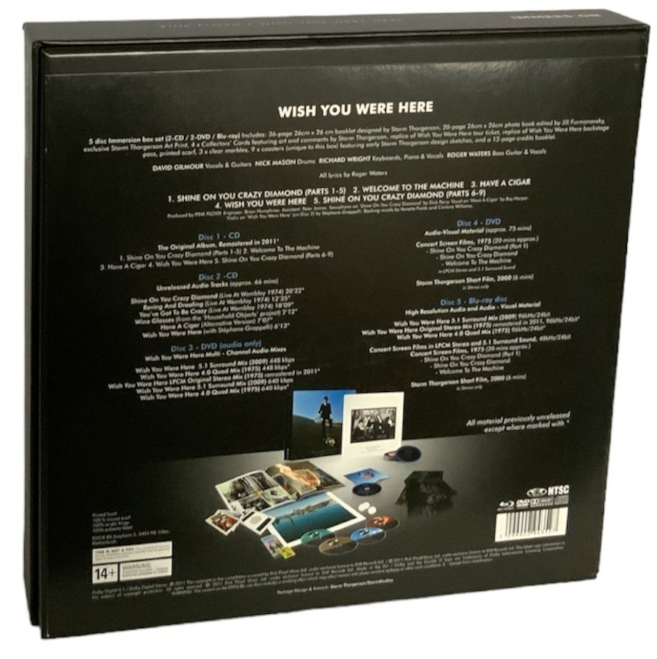 Pink Floyd Wish You Were Here - Immersion Box - EX UK Box set