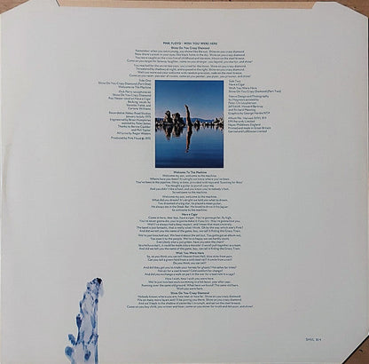 Pink Floyd – Wish You Were Here - ORIGINAL VINYL LP with Black Shrinkwrap