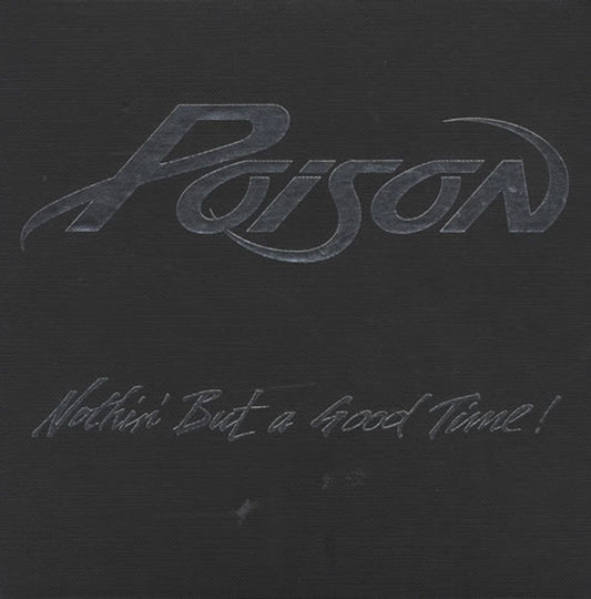 Poison Nothin' But A Good Time - Box + Postcards UK 7" box set