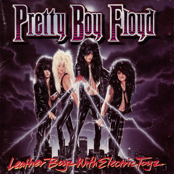 Pretty Boy Floyd ‎– Leather Boyz With Electric Toyz - VINYL LP, ORIGINAL 1989 ISSUE