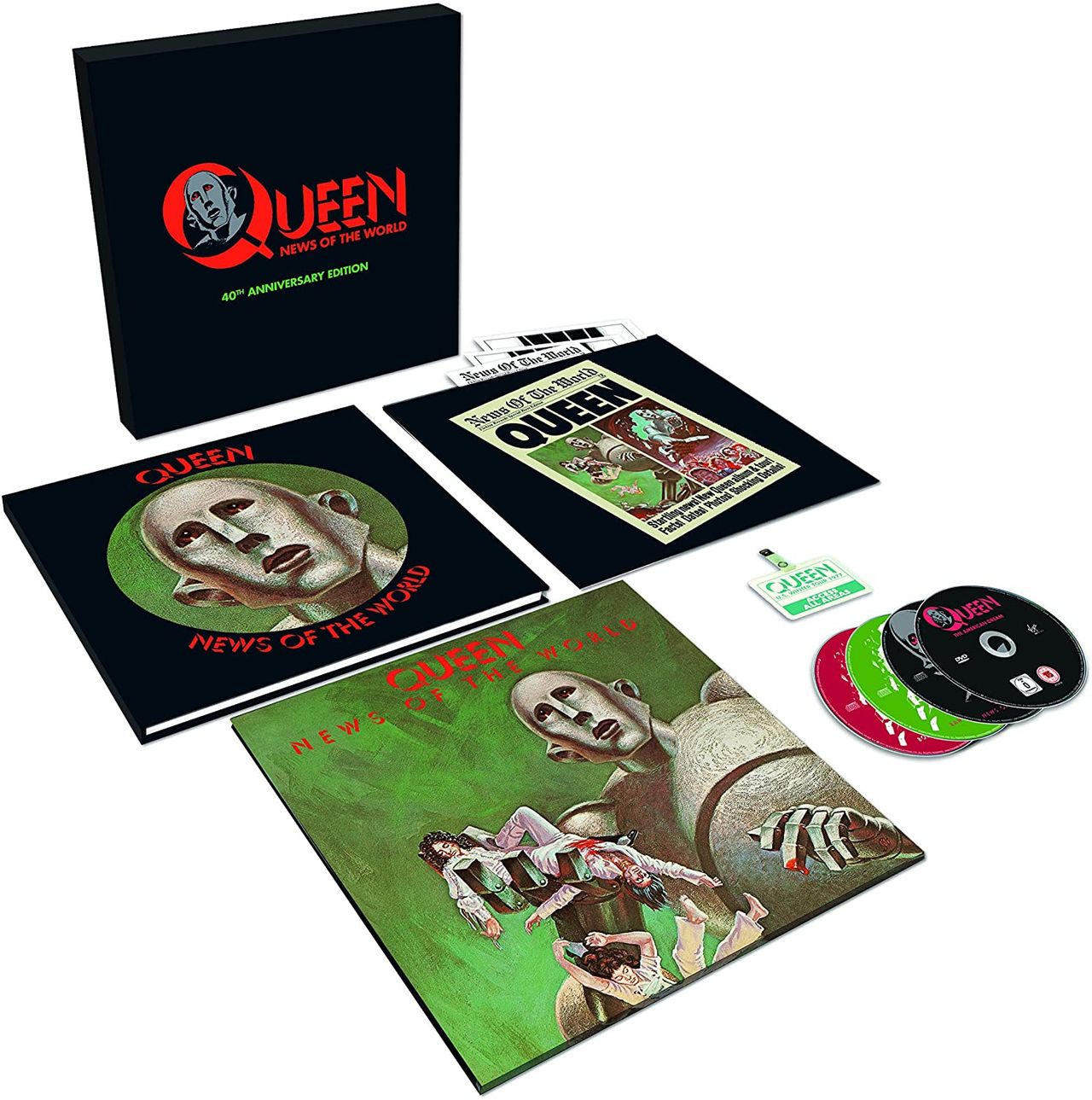 Queen News Of The World: 40th Anniversary Edition UK Box set