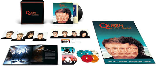 Queen The Miracle Collector's Edition - Deluxe LP/5CD/Blu-Ray/DVD - Sealed UK Box set