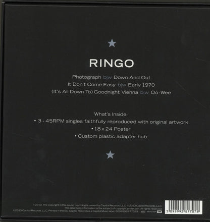 Ringo Starr Ringo UK 7" box set