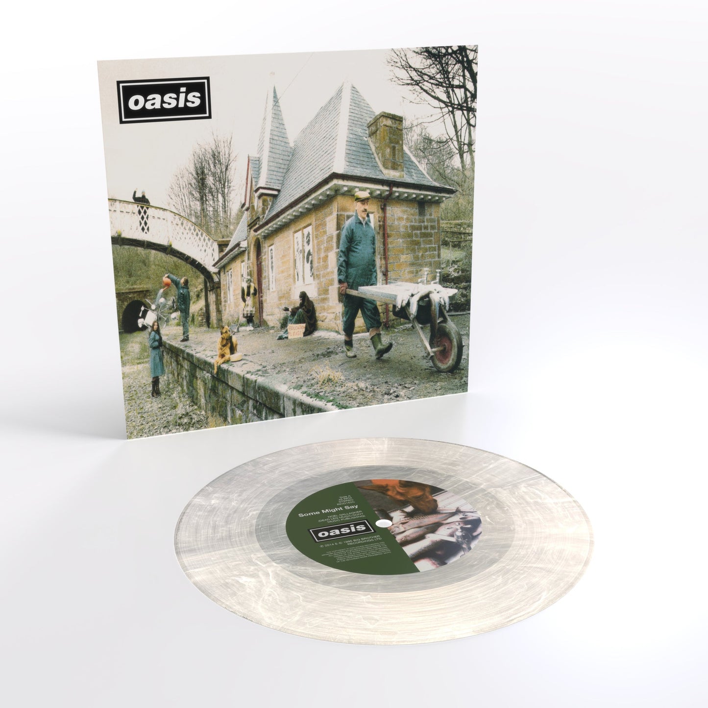 Oasis - Some Might Say 30th Anniversary Clear Vinyl 7"