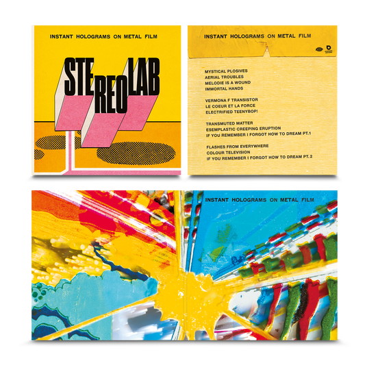 STEREOLAB -
Instant Holograms On Metal Film Clear Vinyl 2LP