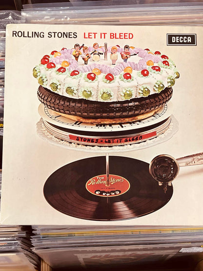 The Rolling Stones ‎– Let It Bleed - Original Unboxed Stereo VINYL LP with POSTER