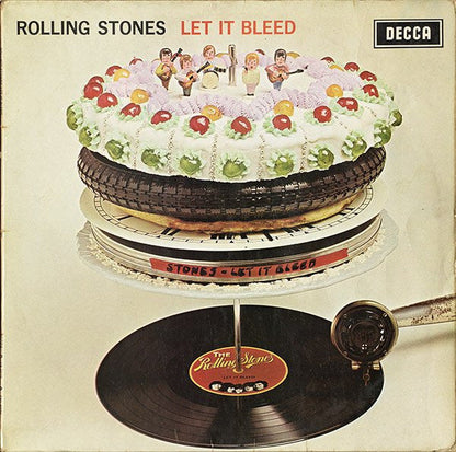 The Rolling Stones ‎– Let It Bleed - Original Unboxed Stereo VINYL LP with POSTER