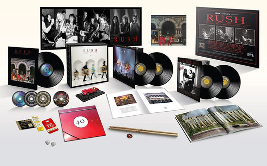Rush Moving Pictures - 40th Anniversary Super Deluxe 5LP/3CD/Blu-Ray Box Set - Sealed UK Box set