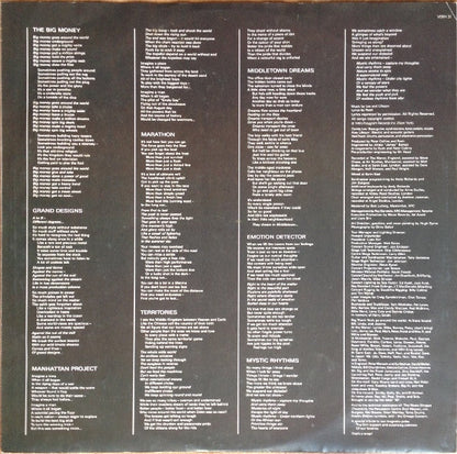 Rush ‎– Power Windows - VINYL LP with INNER