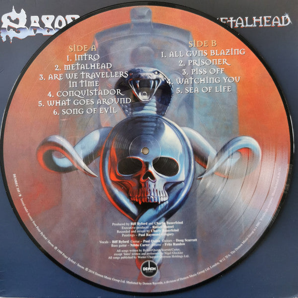 Saxon – Metalhead - PICTURE DISC VINYL LP