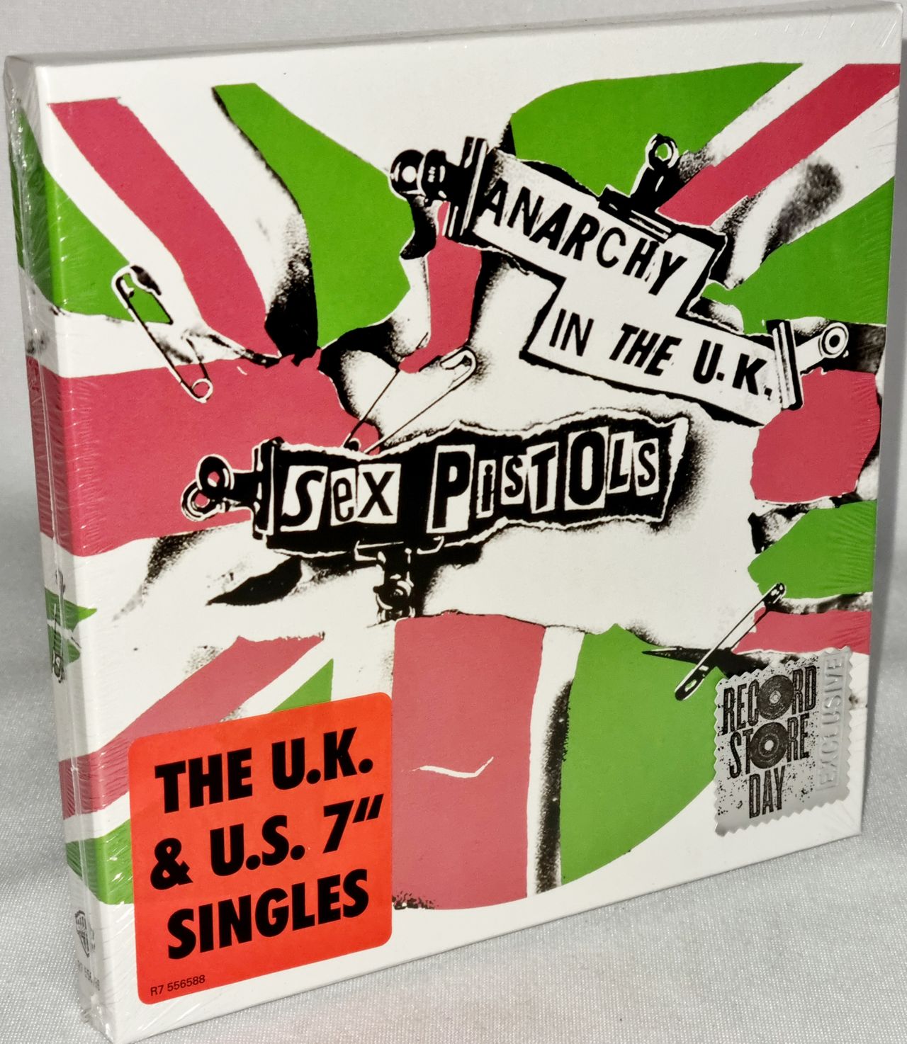 Sex Pistols Anarchy In The UK - The UK & US 7" Singles - Sealed US 7" box set