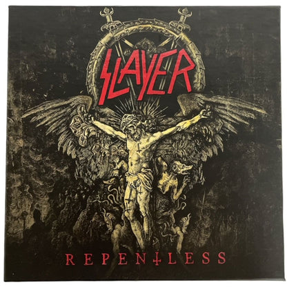 Slayer Repentless - 6 x 6½ Vinyl Box UK 7" box set