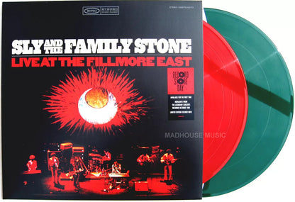 Sly And The Family Stone – Live At The Fillmore East - 2 x RED / GREEN COLOURED VINYL LP