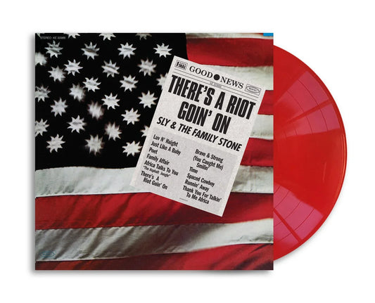 Sly & The Family Stone – There's A Riot Goin' On - RED COLOURED VINYL LP