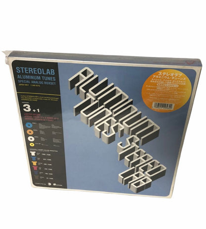 Stereolab Aluminum Tunes - 3 x LP Box + EP + T-shirt Japanese Box set