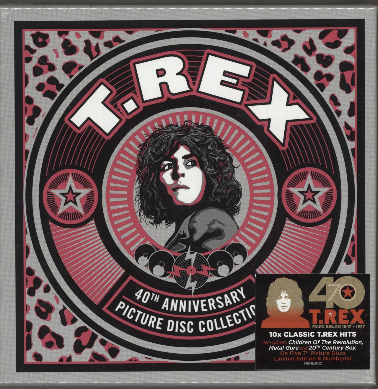 T-Rex / Tyrannosaurus Rex 40th Anniversary Picture Disc Collection - Sealed UK 7" box set