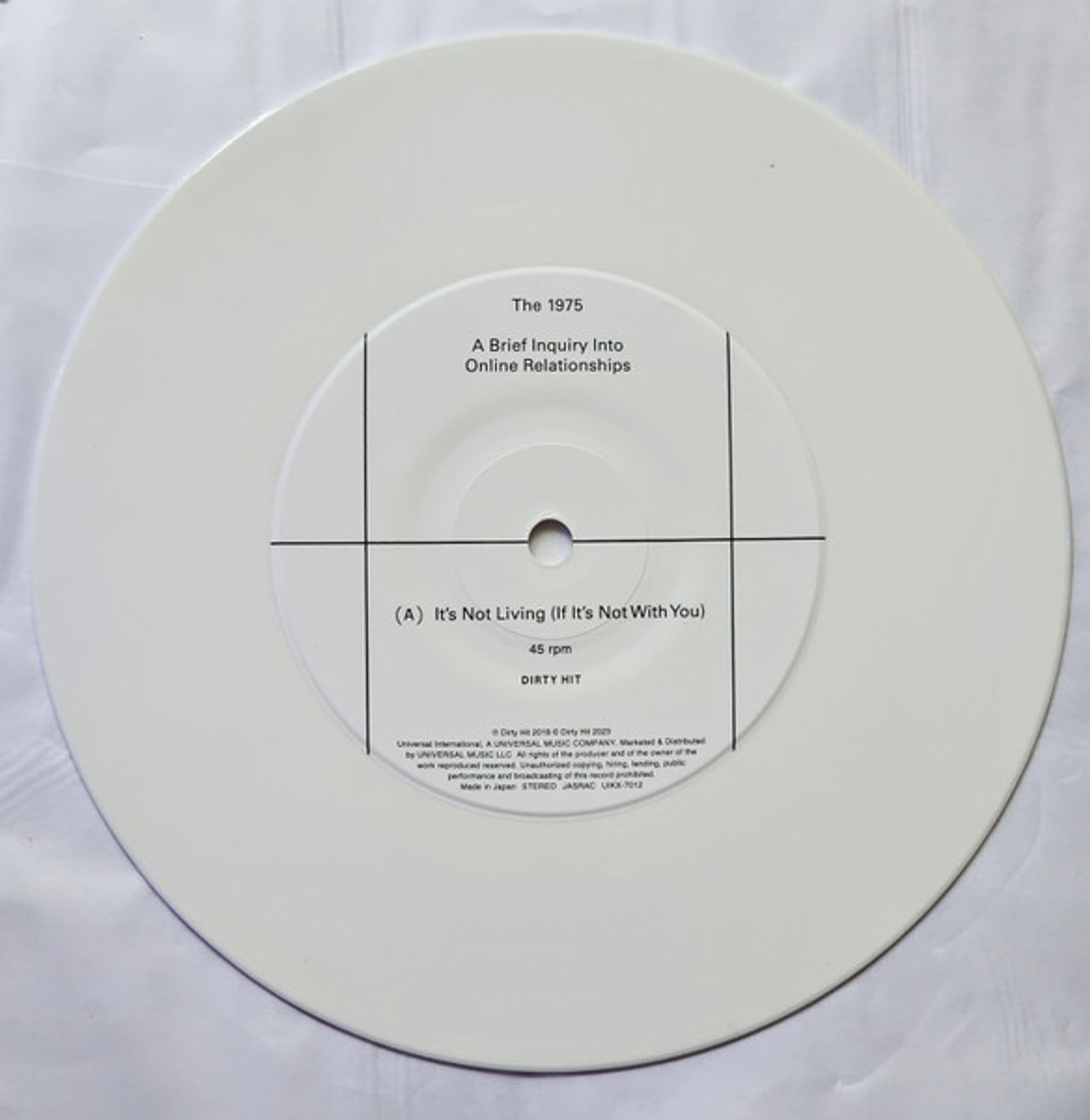 The 1975 Singles (2013-2023) - Coloured Vinyl 7-inch Box Set Japanese 7" box set