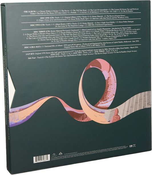 The Alan Parsons Project Tales Of Mystery And Imagination Edgar Allan Poe: 40th Anniversary UK Box set