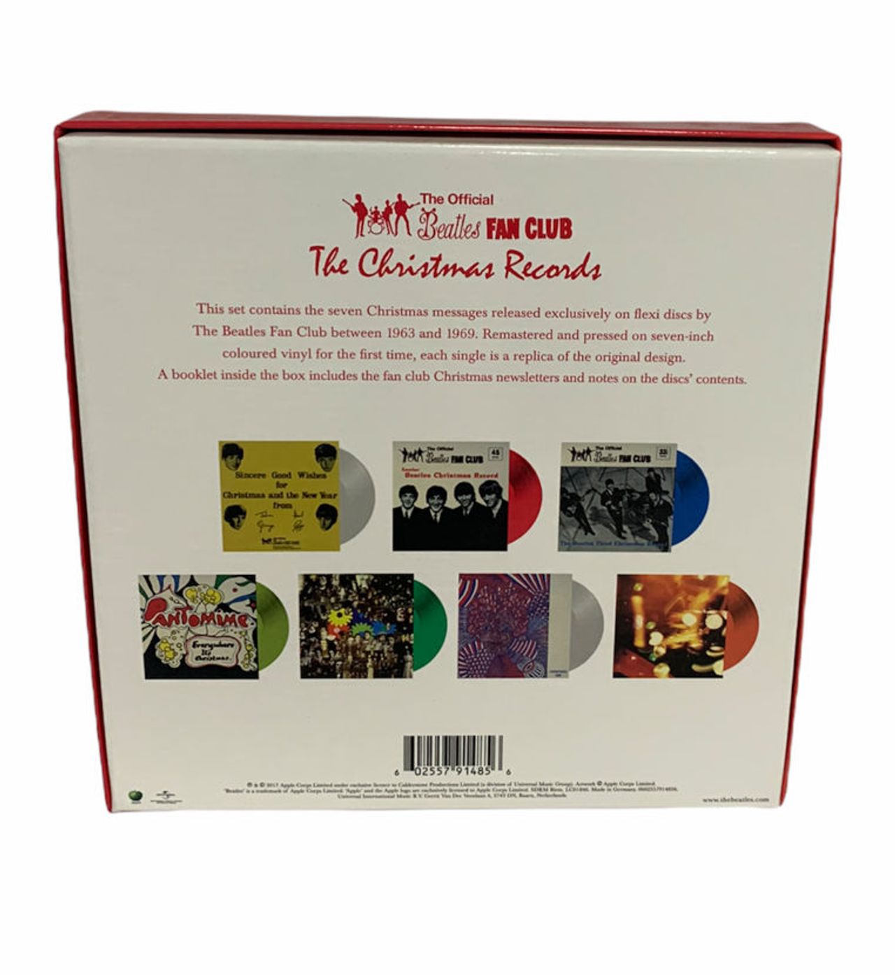 The Beatles Happy Christmas Beatle People! UK 7" box set