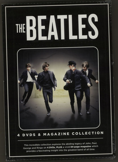 The Beatles The Beatles - 4 DVD & Magazine Collection UK Box set
