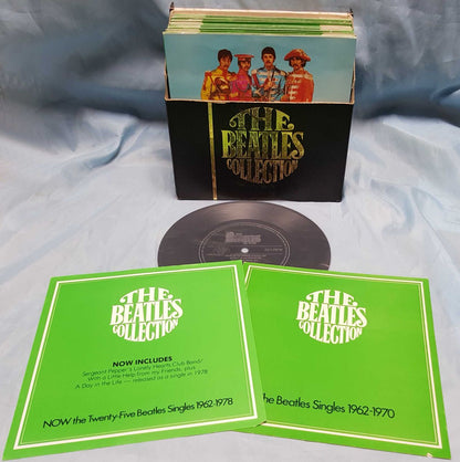 The Beatles The Beatles Collection + 2 Inserts & Flexi - VG UK 7" box set