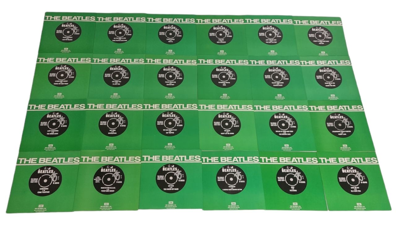 The Beatles The Beatles Collection + Insert & Flexi - EX UK 7" box set