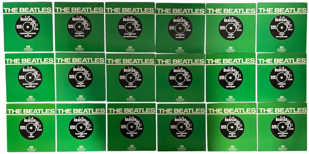 The Beatles The Beatles Collection + Insert - G UK 7" box set