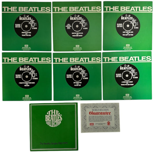 The Beatles The Beatles Collection + Insert - G UK 7" box set