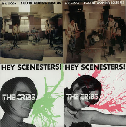 The Cribs You're Gonna Lose Us + Box - 4 x 7" Singles UK 7" box set