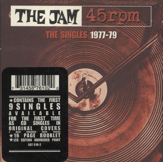 The Jam The Singles 1977-79 UK Box set
