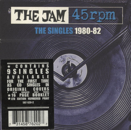 The Jam The Singles 1980-82 UK Box set
