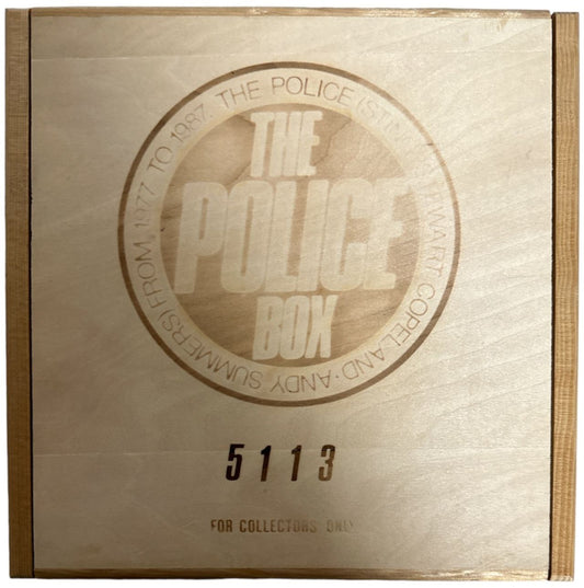 The Police The Police Box + Obi Japanese 7" box set