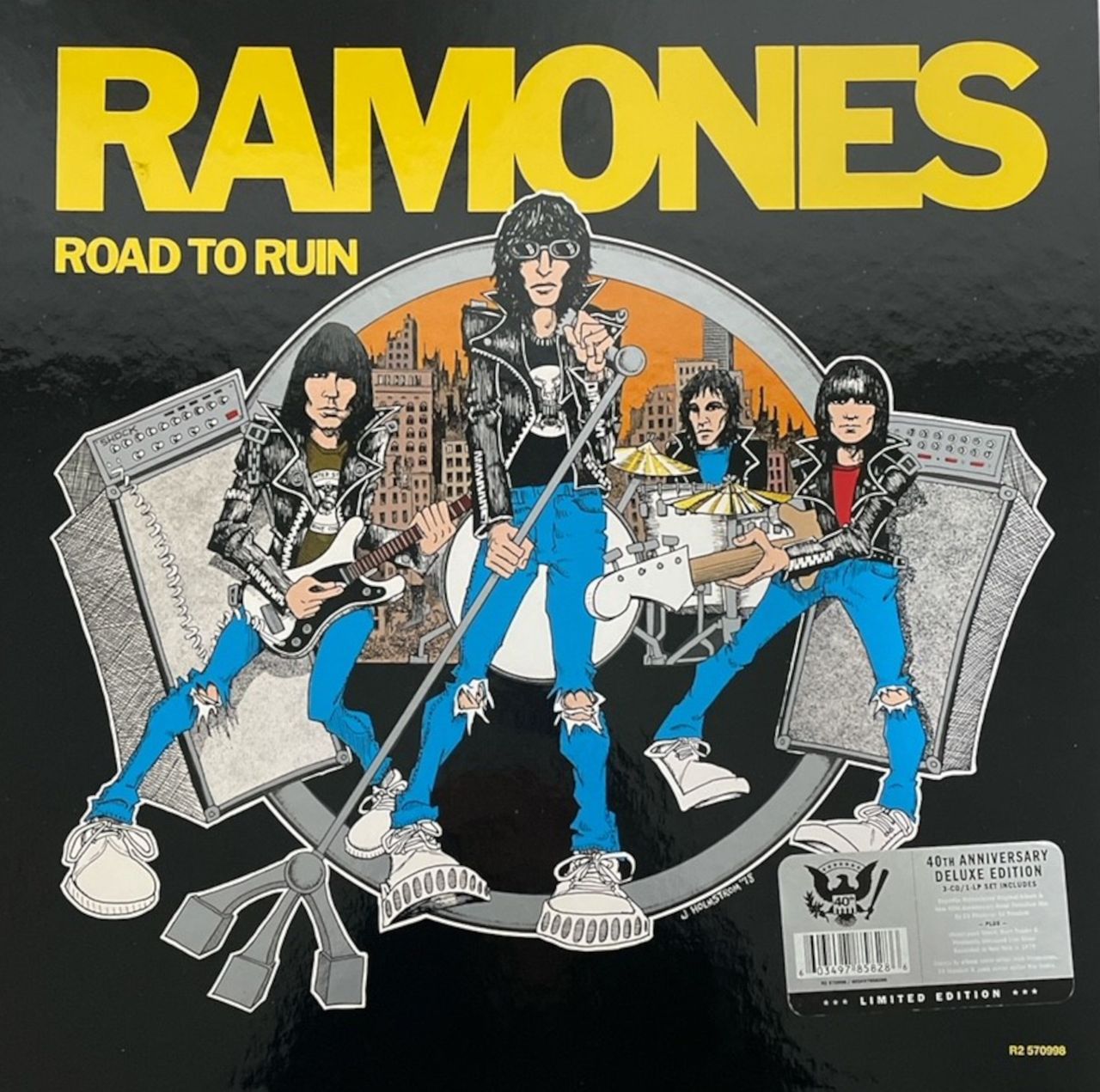 The Ramones Road To Ruin Deluxe Edition 40th Anniversary Set UK Box set