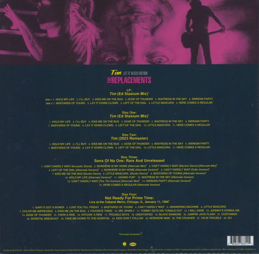 The Replacements Tim [Let It Bleed Edition] - Sealed US Box set