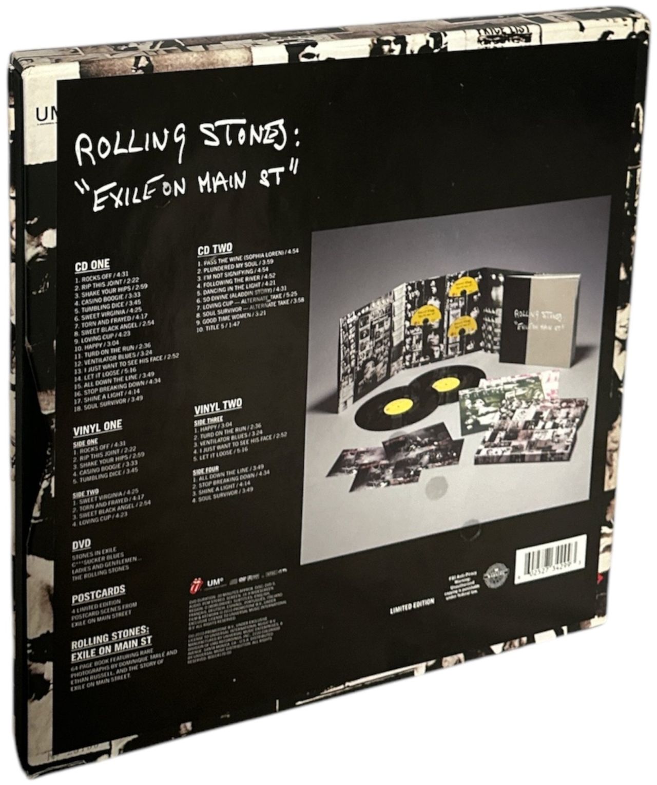 The Rolling Stones Exile On Main Street - EX UK Box set