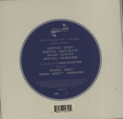 The Who The Reaction Singles UK 7" box set