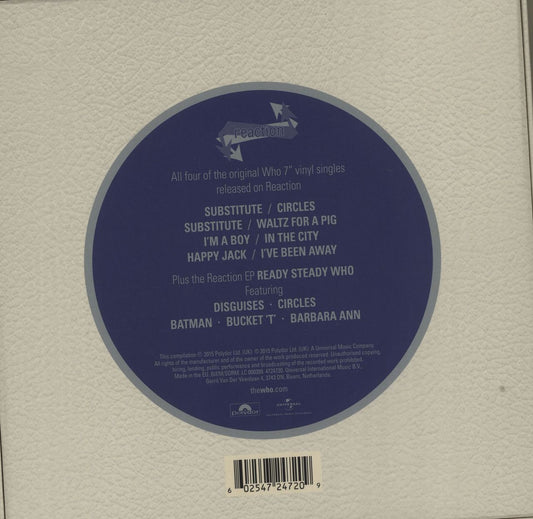 The Who The Reaction Singles UK 7" box set