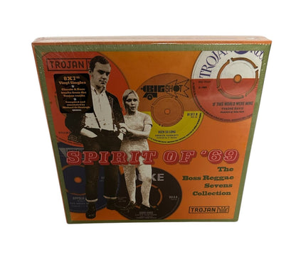 Trojan Records Spirit Of '69 - The Boss Reggae Sevens Collection - Sealed UK 7" box set