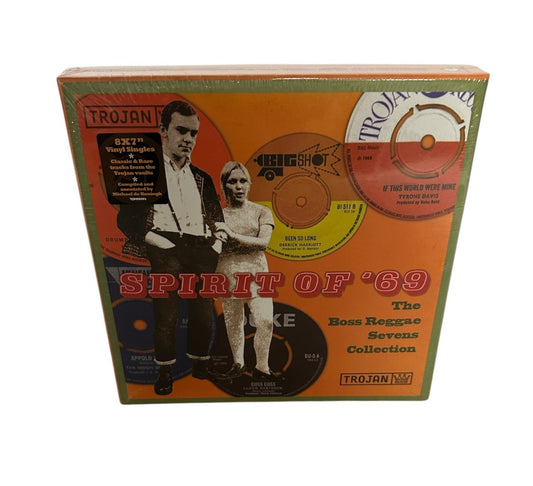 Trojan Records Spirit Of '69 - The Boss Reggae Sevens Collection - Sealed UK 7" box set