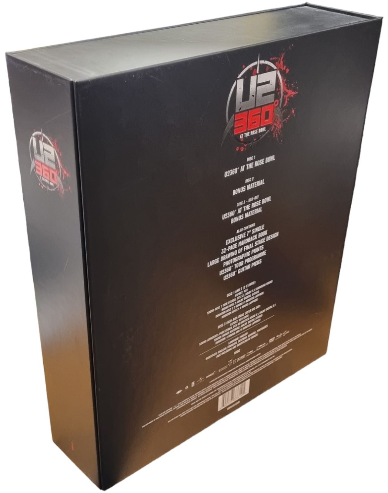 U2 360° At The Rose Bowl UK Box set