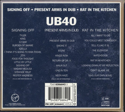 UB40 Coffret 3 Compact Discs Dutch Box set