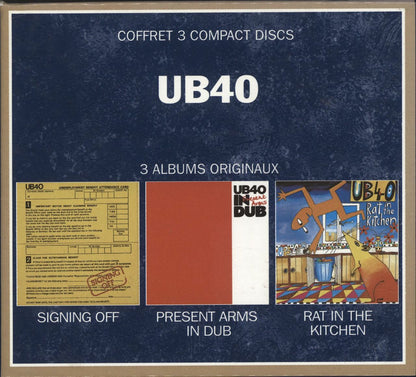 UB40 Coffret 3 Compact Discs Dutch Box set