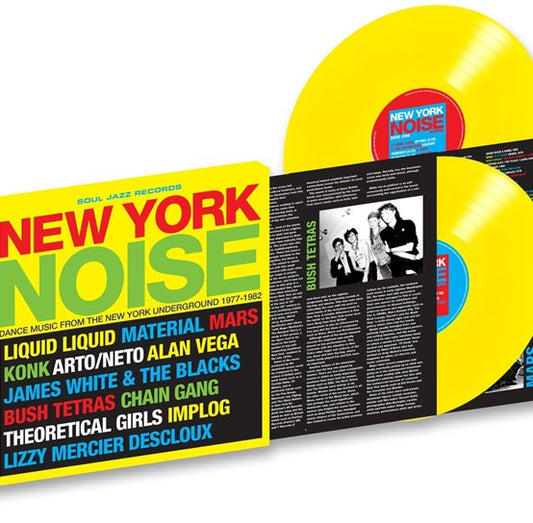 New York Noise – Dance Music From The New York Underground 1978-82 Yellow Vinyl 2LP RSD 2023