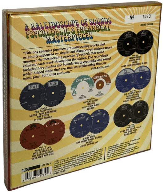 Various-Prog & Psych A Kaleidoscope Of Sounds: Psychedelic & Freakbeat Masterpieces - Sealed UK 7" box set