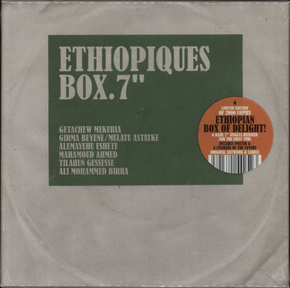 Various-World Music Ethiopiques Box.7" - RSD17 - Sealed UK 7" box set