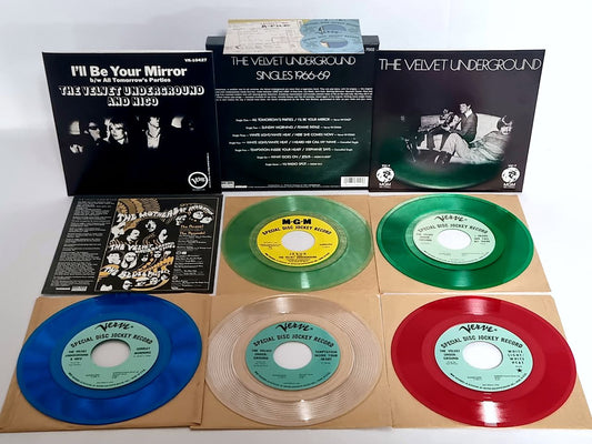 Velvet Underground Singles 1966-69 - coloured vinyl US 7" box set